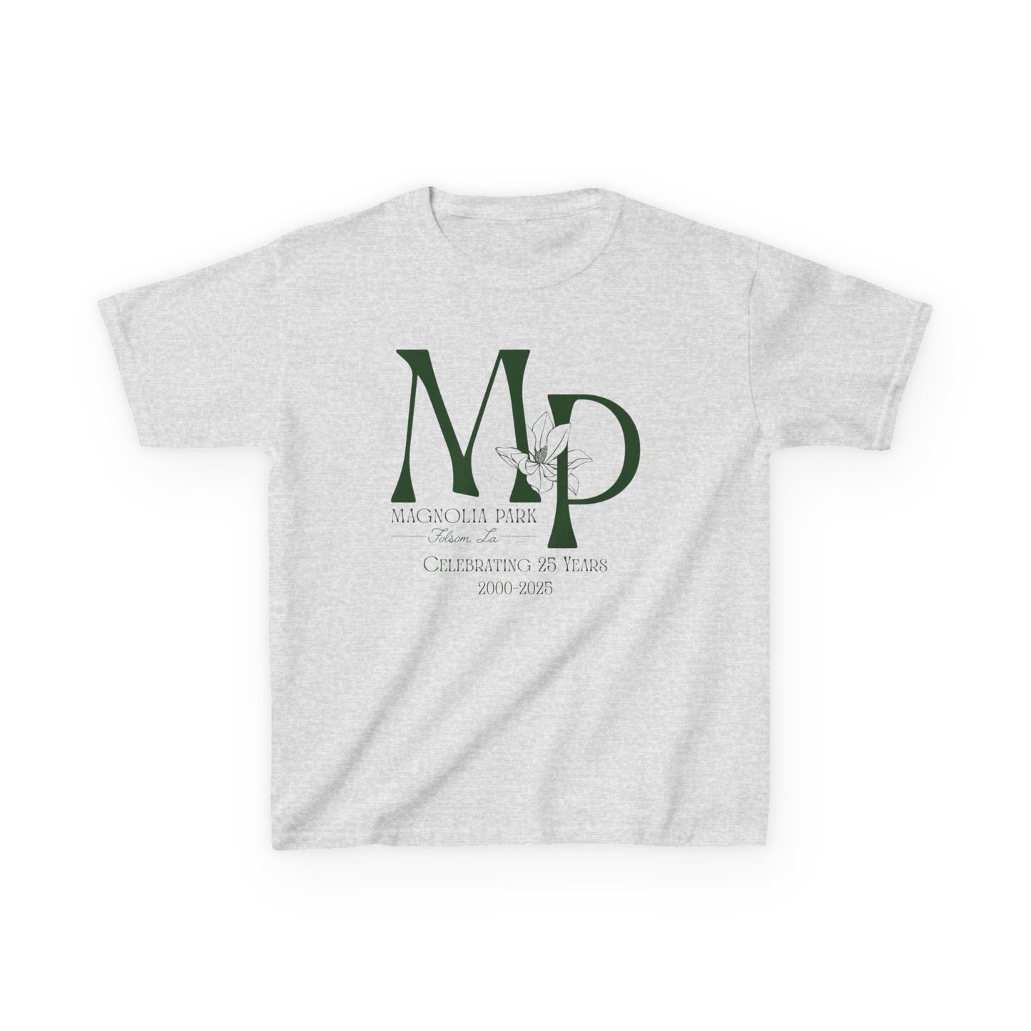 Magnolia Park 25th Anniversary Kids Heavy Cotton Tee