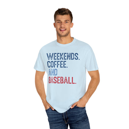 Weekend Coffee & Baseball Shirt