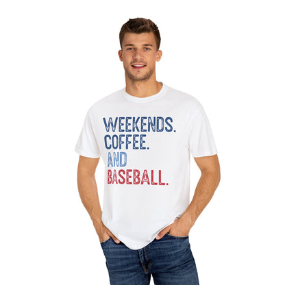 Weekend Coffee & Baseball Shirt