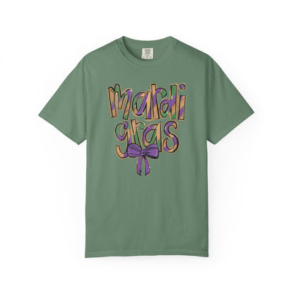 Mardi Gras T-Shirt with Bow Detail