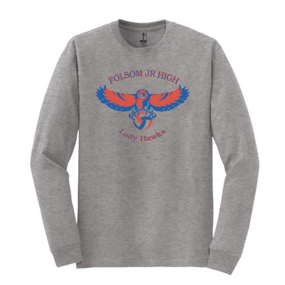 FJH Lady Hawks Volleyball Long Sleeve Tshirt