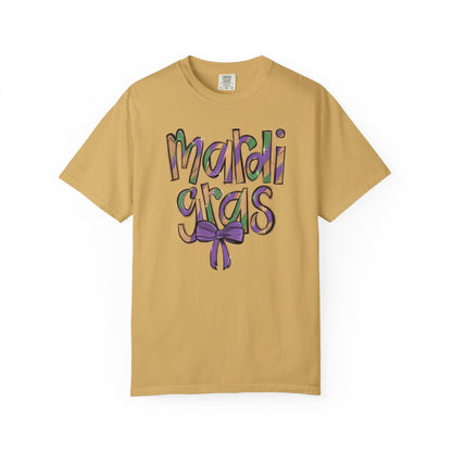 Mardi Gras T-Shirt with Bow Detail