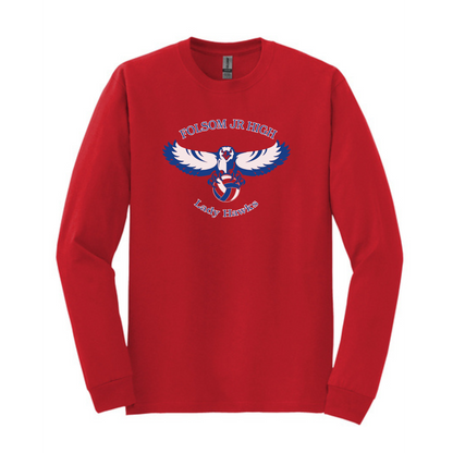 FJH Lady Hawks Volleyball Long Sleeve Tshirt