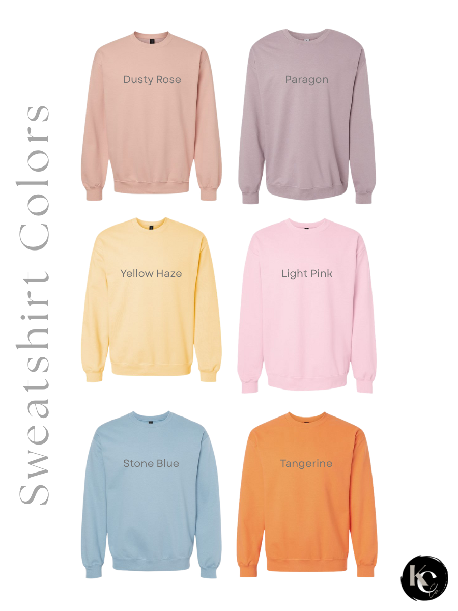 Monogrammed Crewneck Sweatshirt