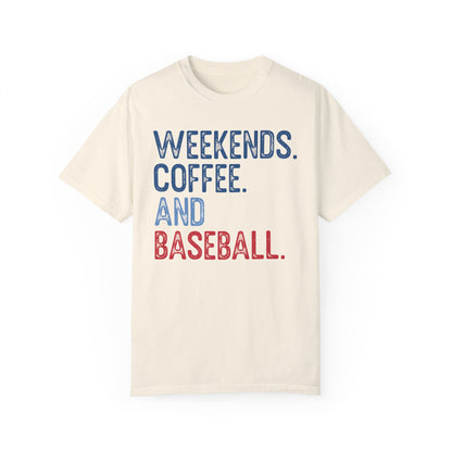 Weekend Coffee & Baseball Shirt