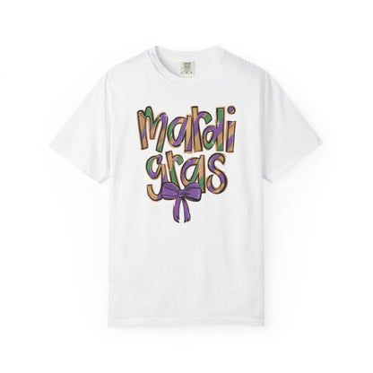 Mardi Gras T-Shirt with Bow Detail
