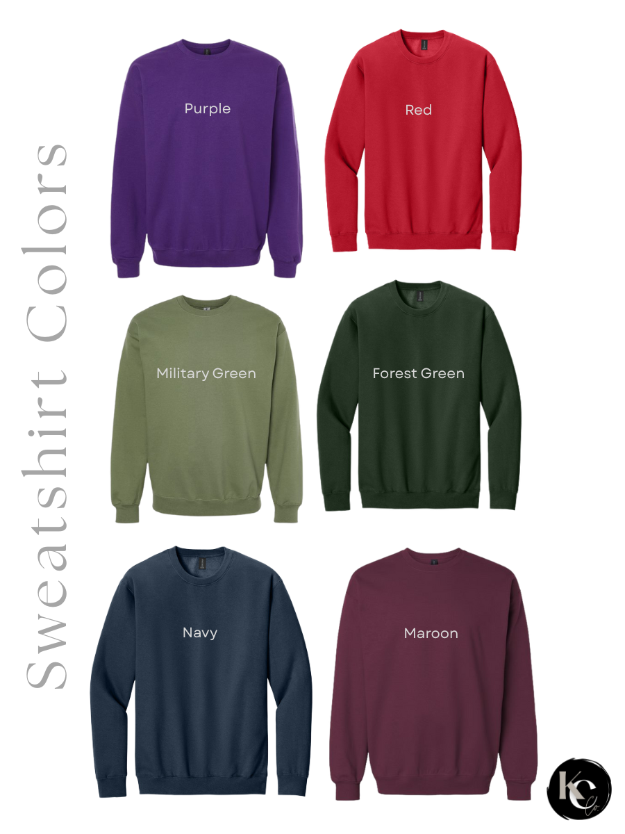 Monogrammed Crewneck Sweatshirt