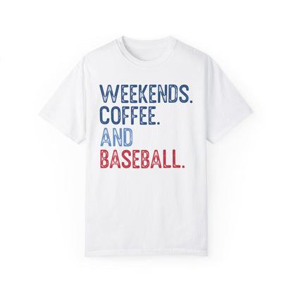 Weekend Coffee & Baseball Shirt