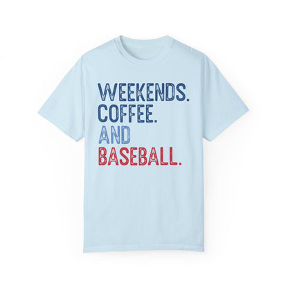 Weekend Coffee & Baseball Shirt