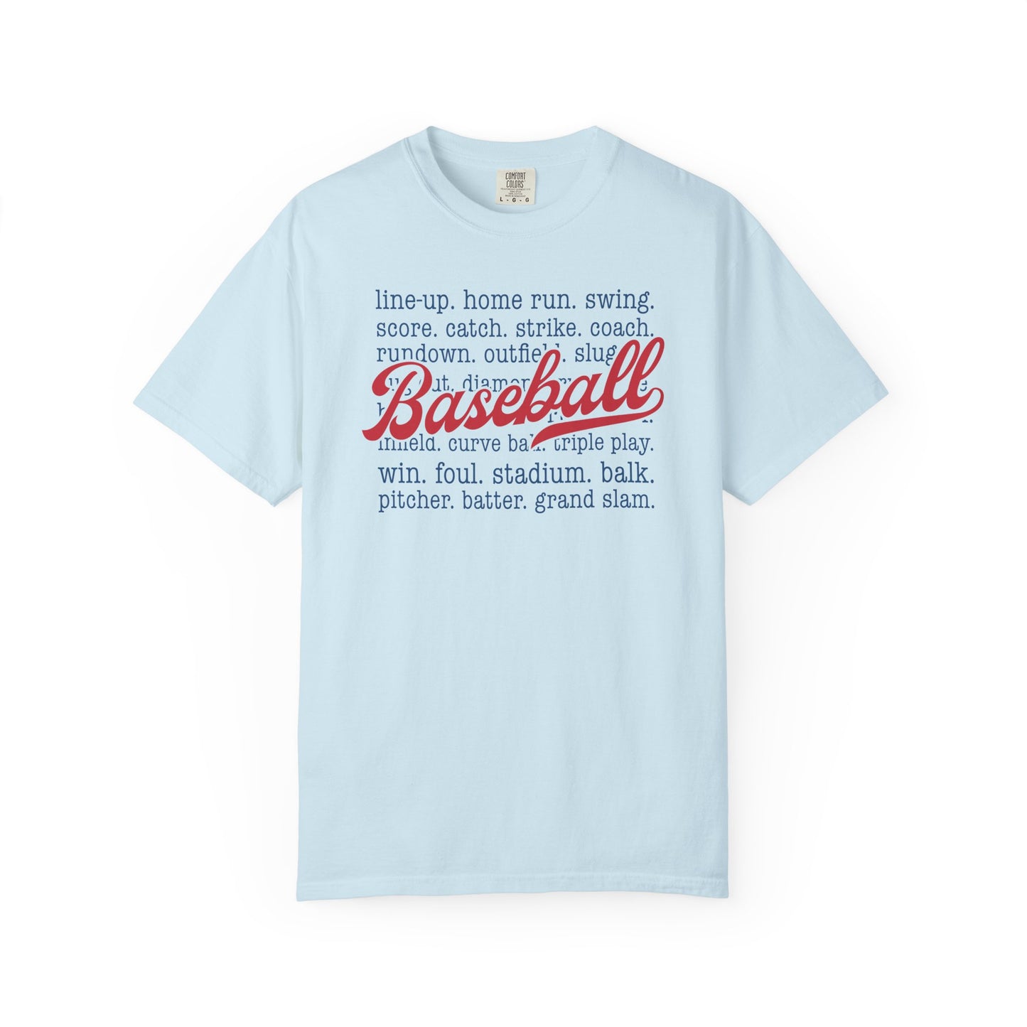 Baseball Unisex Garment-Dyed T-Shirt - Perfect for Fans & Players