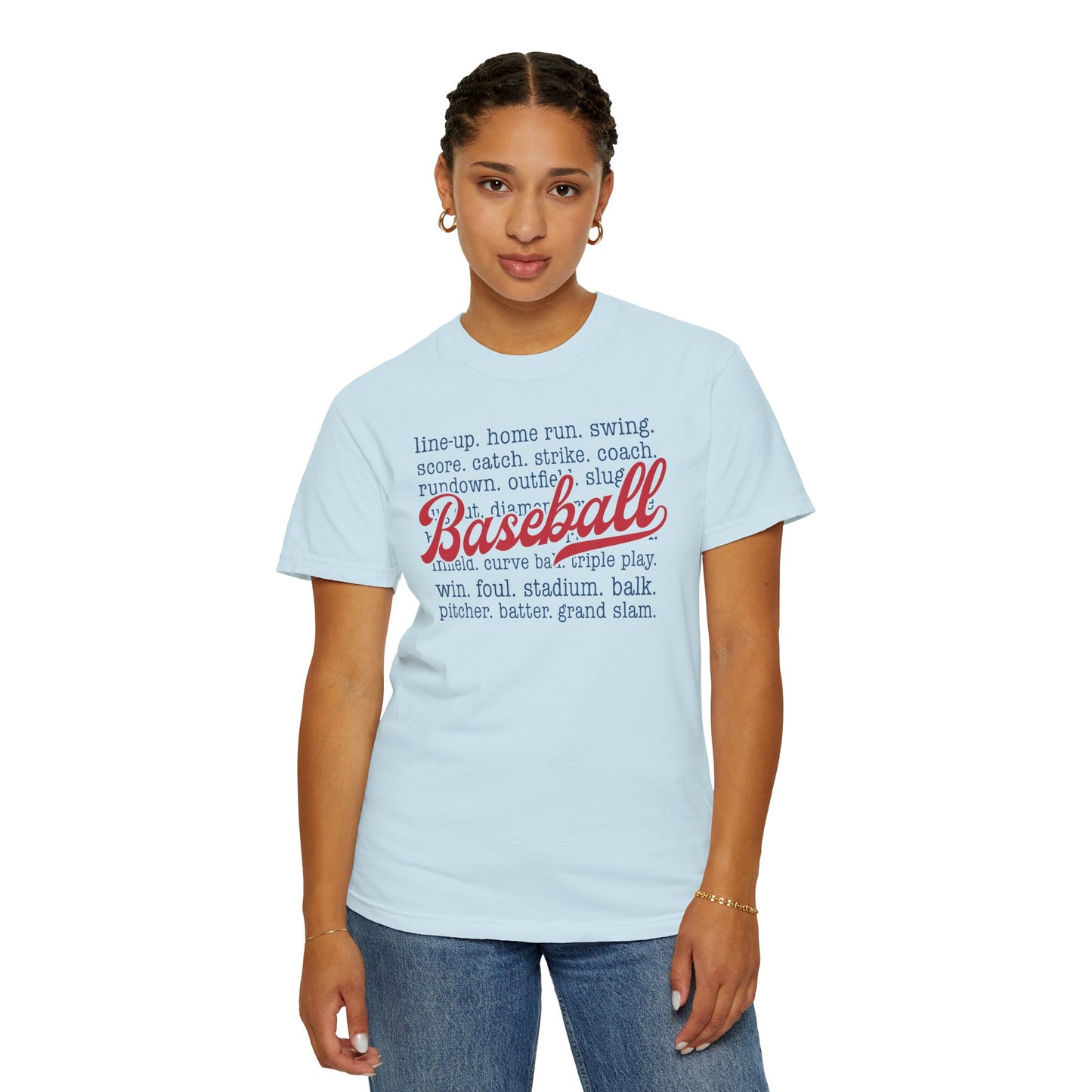 Baseball Unisex Garment-Dyed T-Shirt - Perfect for Fans & Players