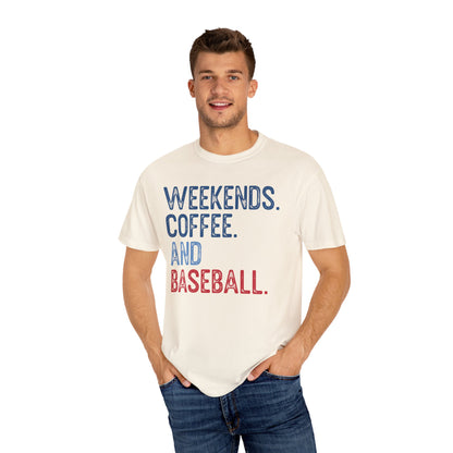 Weekend Coffee & Baseball Shirt