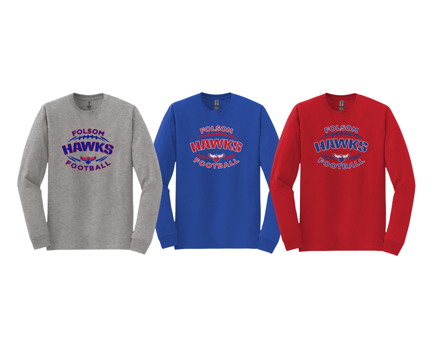 FJH Football Long Sleeve Tshirt