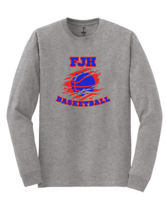 FJH Basketball Long Sleeve Tee