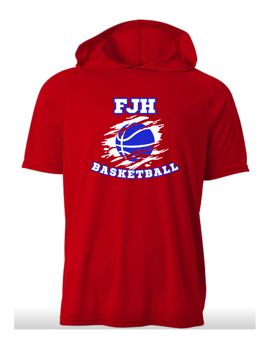FJH Short Sleeve Performance Hoodie