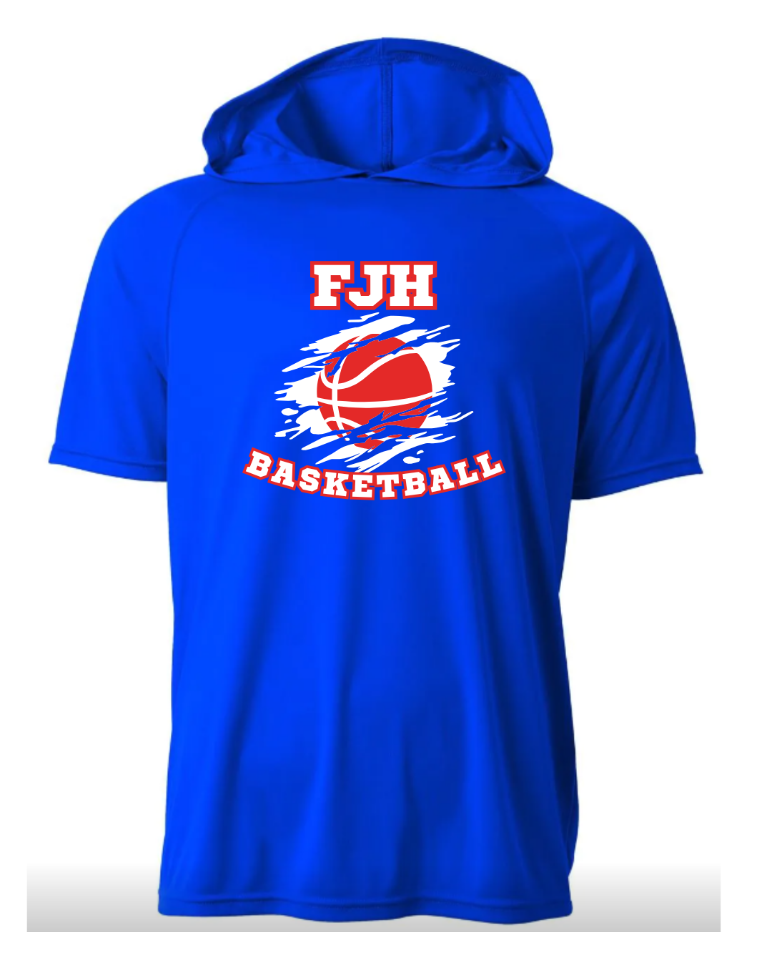 FJH Short Sleeve Performance Hoodie
