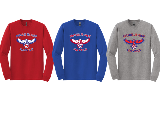 FJH Volleyball Long Sleeve Tee