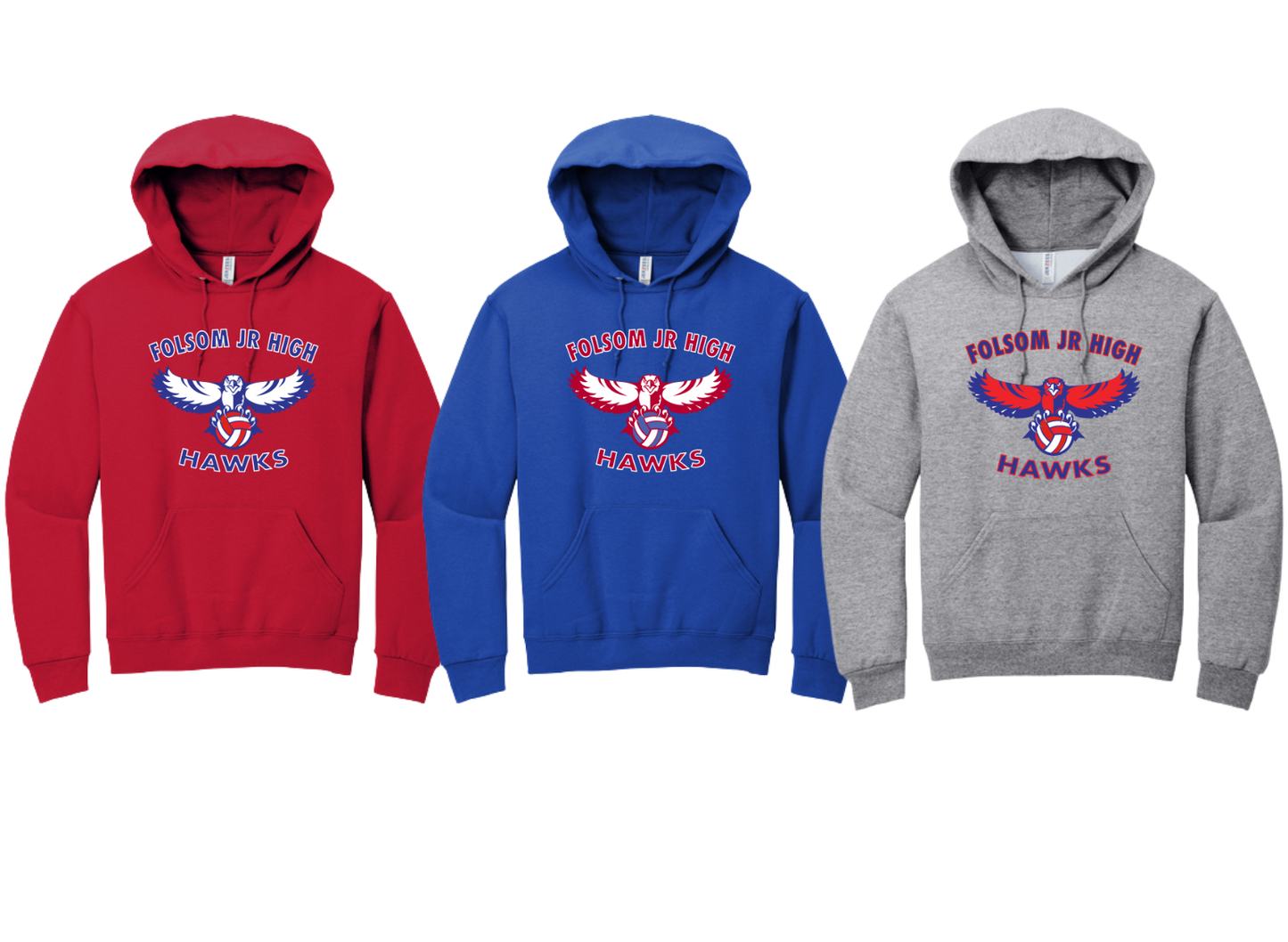 FJH Volleyball Hoodie - Adult & Youth