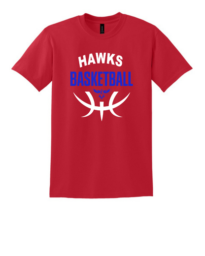 Hawks Basketball Tee - Adult & Youth