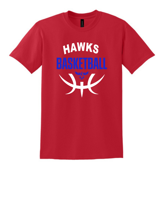Hawks Basketball Tee - Adult & Youth