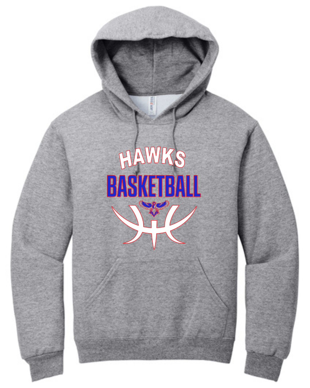 Hawks Basketball Hoodie - Adult & Youth