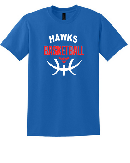 Hawks Basketball Tee - Adult & Youth