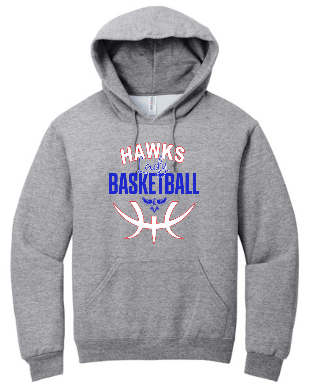 LADY Hawks Basketball Hoodie - Adult & Youth