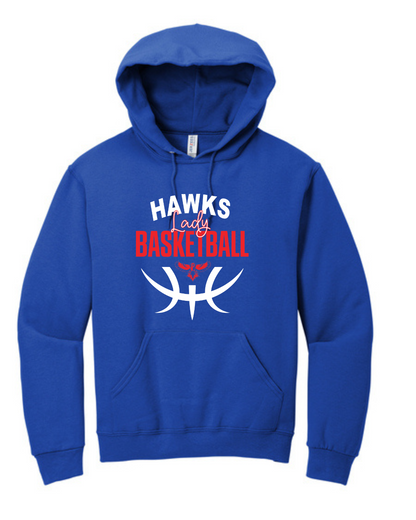 LADY Hawks Basketball Hoodie - Adult & Youth