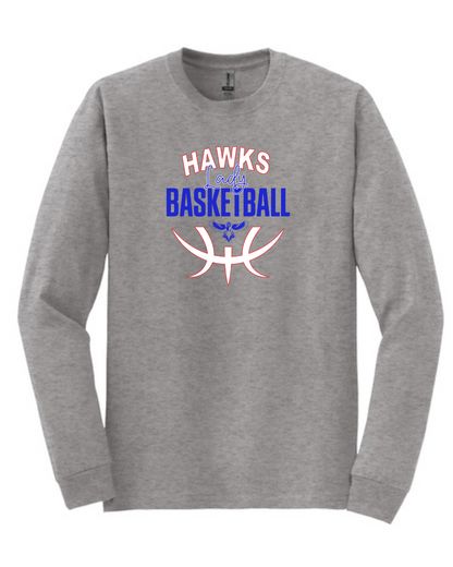 LADY Hawks Basketball Long Sleeve Tee