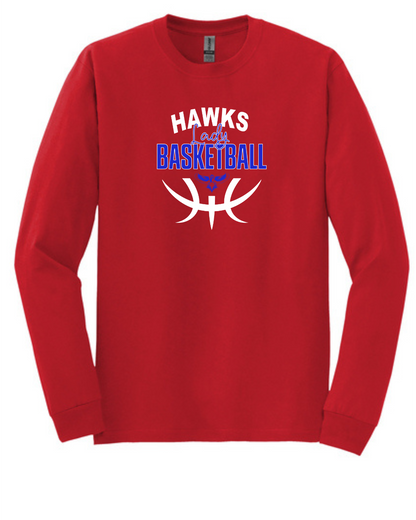 LADY Hawks Basketball Long Sleeve Tee
